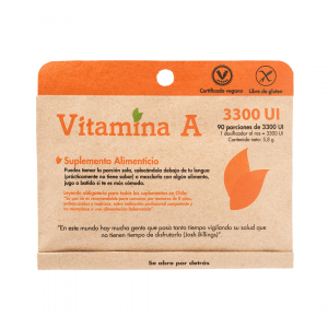 Vitamina A en polvo (90 porciones) - Dulzura Natural