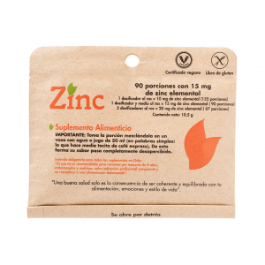 Zinc en Polvo - Dulzura Natural (90 Porciones)