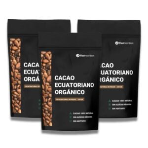 Pack 3 Cacao Ecuatoriano Orgánico 200 Gramos FicoNutrition