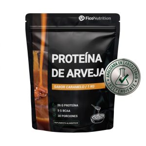 Proteína Vegetal de Arveja Sabor Caramelo - 1 Kg