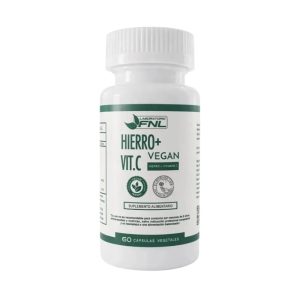 Hierro + Vitamina C Vegano 60 Cápsulas Vegetales - FNL