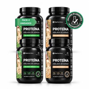 Pack 4 Proteínas Vegetales Sin Sabor Añadido 1 kg c_u - FicoNutrition