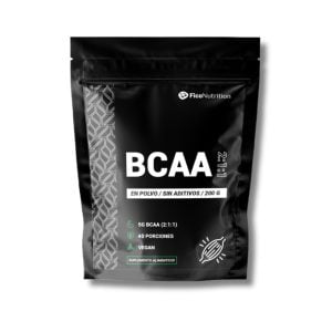 BCAA (Leucina, isoleucina y valina) 2:1:1 en polvo - 200 gramos (40 porciones) - FicoNutrition