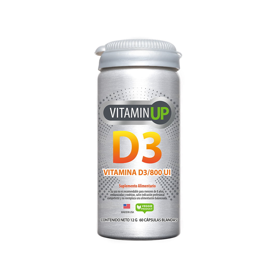 Vitamin UP Vitamina D3 (60 caps) – NewScience