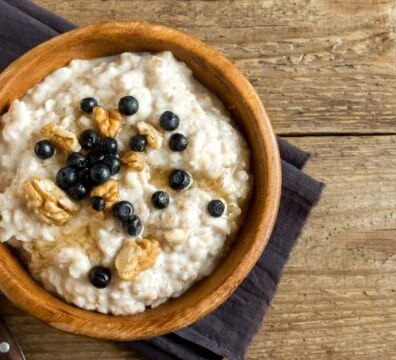 Porridge con proteína vegetal de arveja