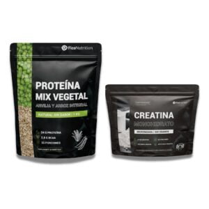 Proteína Vegetal Mix Arveja y Arroz + Creatina Monohidrato - FicoNutrition