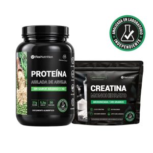 Pack Proteína Vegetal Sin Sabor + Creatina Monohidrato - FicoNutrition