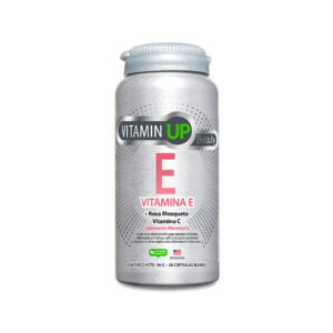 Vitamin UP Vitamina E + Rosa Mosqueta y Vit. C (60 cápsulas) - NewScience