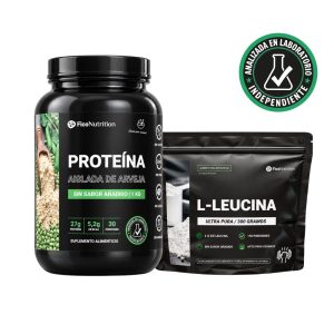 Pack Proteína Vegetal Arveja + L-Leucina FicoNutrition