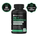 Pre y Probióticos 5 cepas _ 50 billones 90 cápsulas vegetales - FicoNutrition