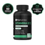 Vitamina B12 Cianocobalamina 12 mcg 90 cápsulas vegetales - FicoNutrition