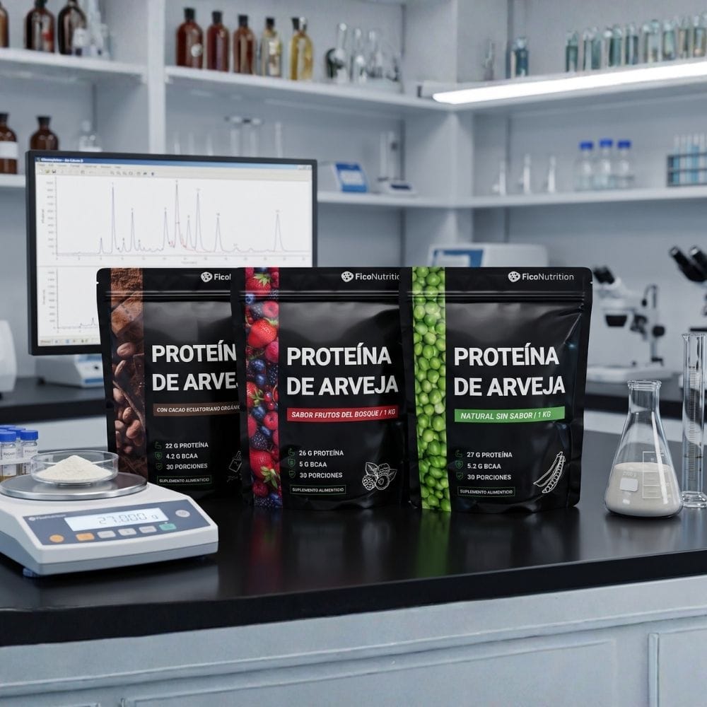 Proteína Vegetal Analizada en laboratorio - FicoNutrition